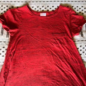LuLaRoe Carly swing dress XXS Red